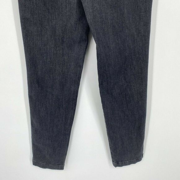 OSKA Skinny Jegging Jeans Womens Size 6 High Rise Pull On Denim Charcoal Gray - Picture 6 of 12
